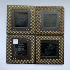 4 X CPU Intel Pentium Black