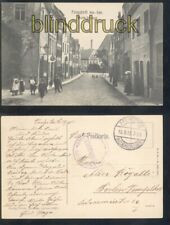 Freystadt Ndr.-Schl sw-AK Kirch-Strasse Feldpost 1915 (d8295)