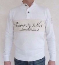 Murphy&Nye Pullover Buttons Mod. MATSON weiß Gr. 48