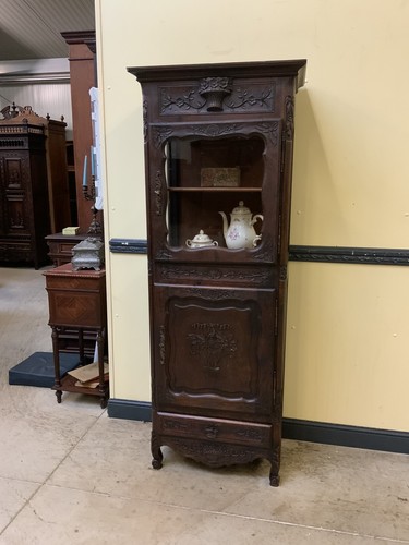 Antik vitrine - -,