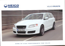 Volvo V70 XC70 Heico Prospekt Brochure von 6/2008, 32 Seiten