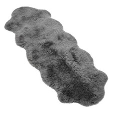 Schaffell 180cm Premium Fell Echtes Lammfell Teppich Naturfell Sheepskin Läufer