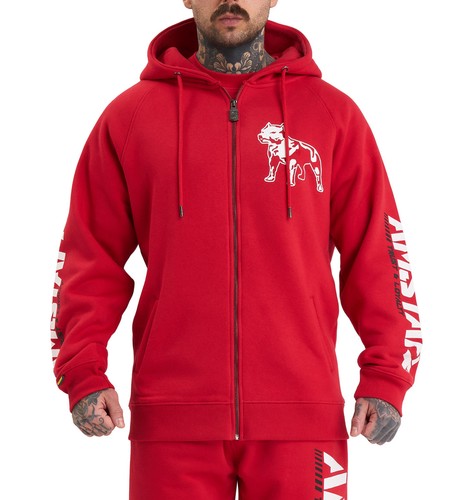 Amstaff logo zip hoodie - logo,