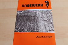144327) Rabewerk Hackstriegel Prospekt 10/1980