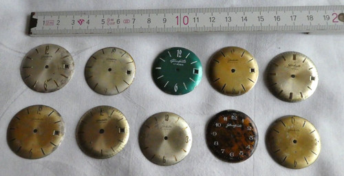 10x gdr ddr herren uhr - gdr,