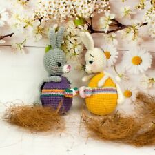 Die Hase auf dem Ei 2 Farben