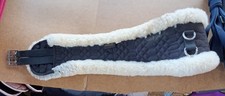 Springsattelgurt mit Fell 145cm lang