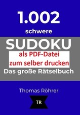 1.002er Sudoku schwer - als