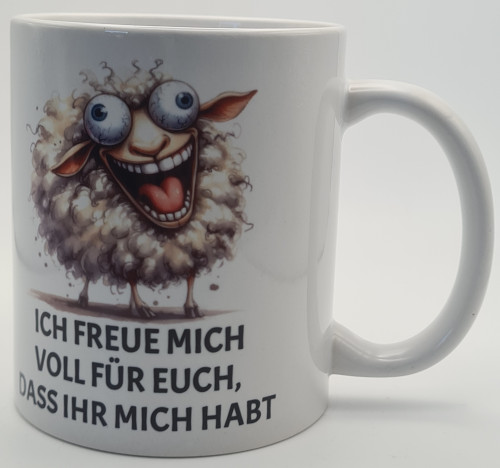 Tasse schaf ich - tasse,