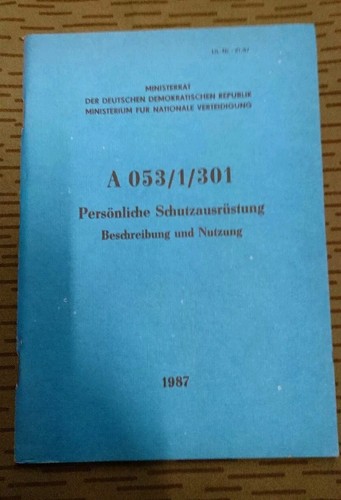 Nva vorschrift 053 - vorschrift, a
