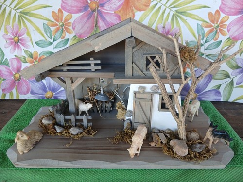 Krippen haus mit - 🌲gh🌲,