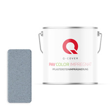 Färbende Pflastersteine Beton