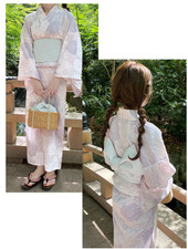Japanischer Kimono Yukata Set