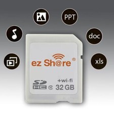 Wi-Fi Wireless SDHC 32 GB Class 10 SD-Speicherkarte für Eye-Fi-Transcend ez Shar