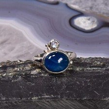 Apatit Ring, 925er Silber