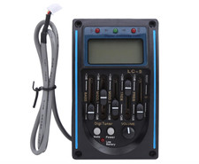 5-Band-Gitarren-Tonabnehmer EQ-Equalizer Piezo-Tonabnehmer