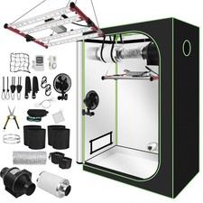 Growbox Komplettset Premium-Set Zubehör Gewächshaus Set Zuchtzelt Growzelt Box