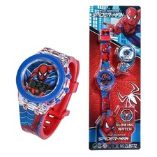 Kinder Spiderman Uhr Cartoon