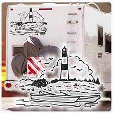 Leuchtturm Sylt Sticker Aufkleber Autoaufkleber WoMo Wohmobil Maritim WoMo007 