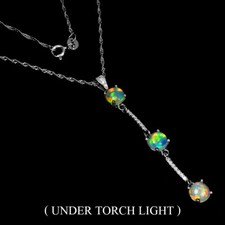 Sommer 925 Silber Halskette