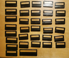 Etikettenrahmen Etikettenhalter Register Metall, 4 cm 5 cm 7,5 cm Vintage