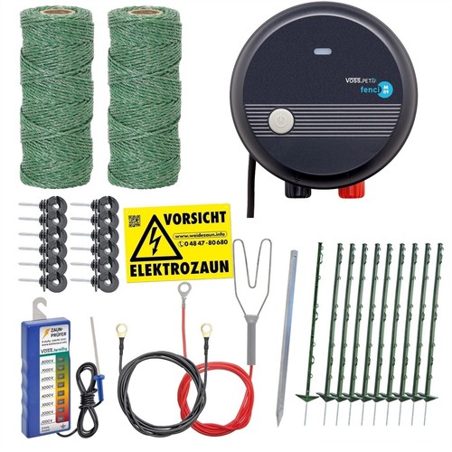 Hundezaun komplettset 300m - komplettset,