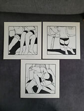 3x Künstler Druckgraphik