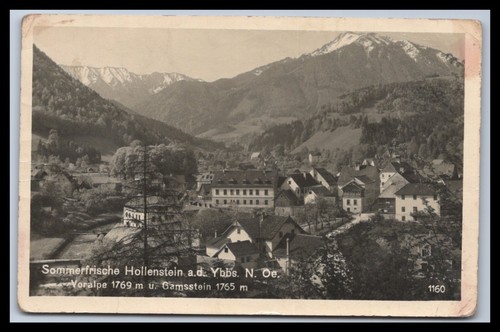 Ansichtskarte hollenstein - ansichtskarte, an