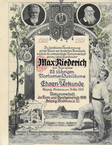 Sporturkunde von 1929 - 1,