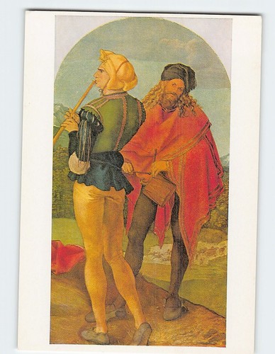 Postcard drum and - drum-and-fife, a