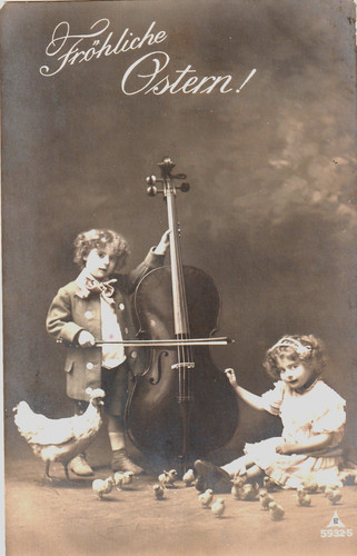 Ostern 1914 knabe m - ostern,