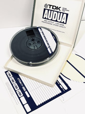 TDK AUDUA L-1800 Professional Tonband 18cm Kunststoff Spule/7" Reel Tape! w. Neu