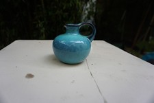 Vase türkis H 8 B 8/2 Nr. 56/8 ca 1960