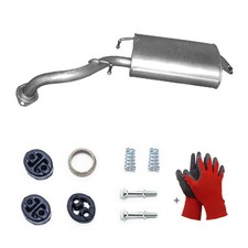 Endschalldämpfer Auspuff für Toyota Corolla Verso 1.6 1.8 Bj.02/04-02/09+Montage