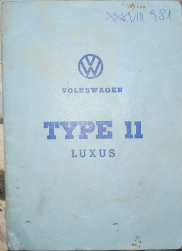 Käfer typ 11 luxus - , 34