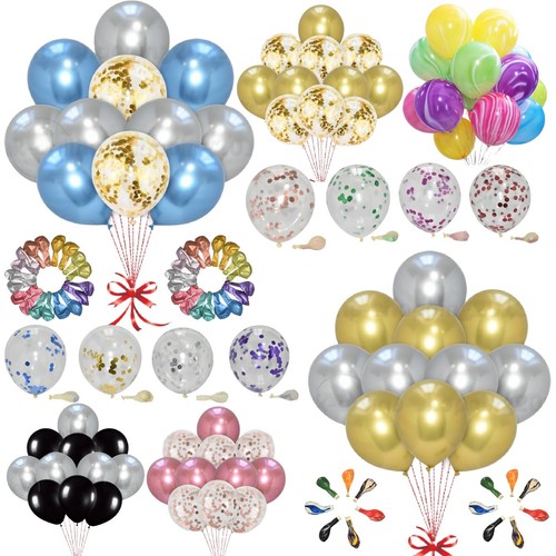 Chrom luftballons metallic - luftballons,