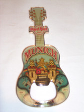 Flaschenöffner Hard Rock Cafe Munich München - Magnet Gitarre # 13