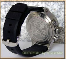 24 mm SCHWARZ KAUTSCHUK ROBUST TAUCHER SCUBA Qualität UHRENARMBAND ARMBAND schwarz