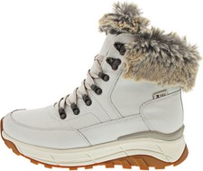 Rieker Damen Schnürstiefel TEX beige
