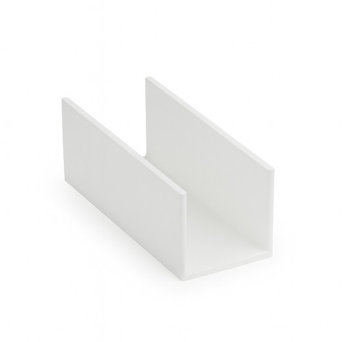 Profil 5cm 5mm weiß - 1,5mm,