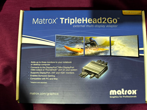 Matrox triplehead2go - matrox, dp
