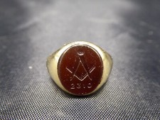 Freimaurer Masonic Ring 585 Gold 