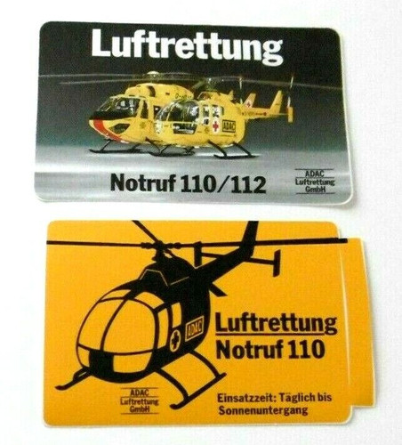 Stück werbe aufkleber adac - stück, werbe-aufkleber