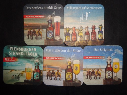 Bierdeckel brauerei petersen - brauerei,