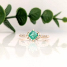 14k Gelbgold Natürliches