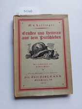 KILLINGER | Ernstes und