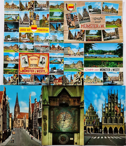 Postkarten lot münster - postkarten,