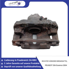 🇩🇪 RECHTER VORDERER BREMSSATTEL ➤ PEUGEOT 206 ESSENCE 9652210280 ♻️