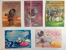 Diddl Postkarte Effektpostkarten Nr.5a, 8a, 31a, 3a, 11a  -  Wackelkarte