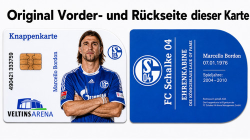 Knappenkarte schalke arena - schalke,
